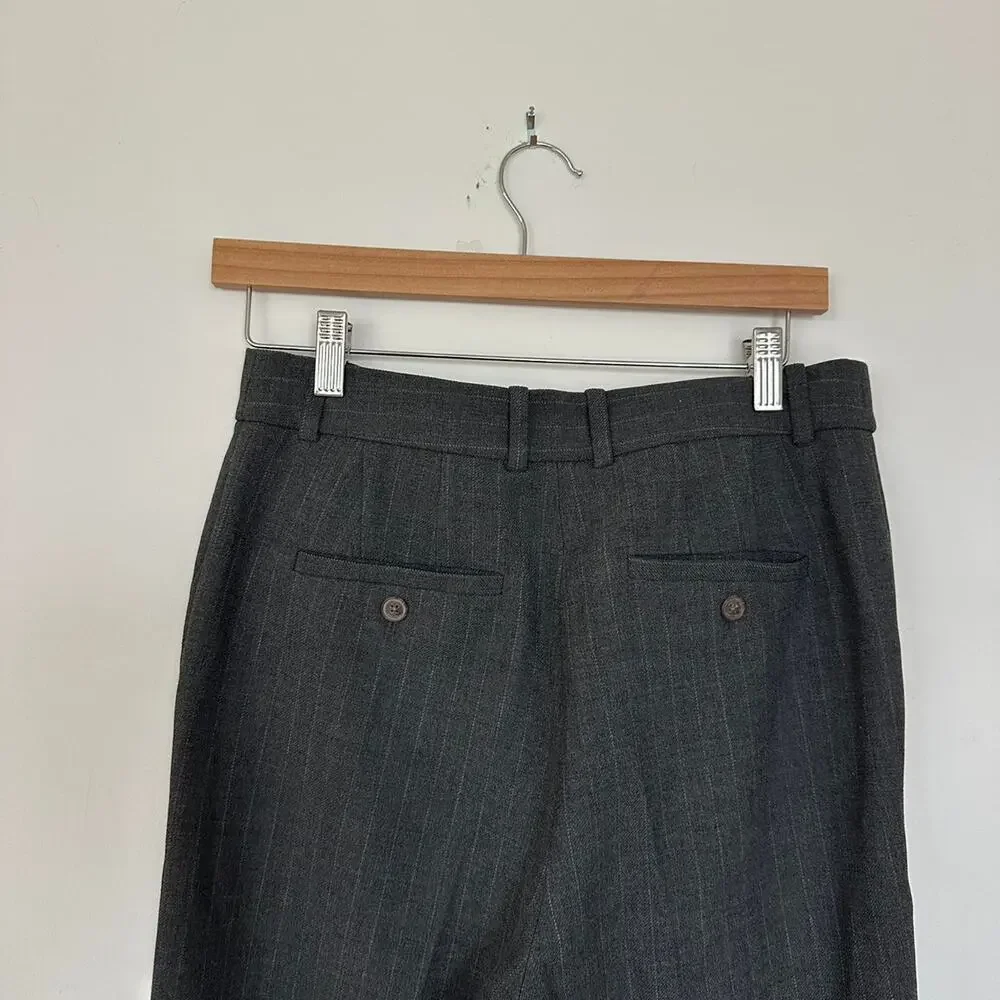 Aritzia babaton grey pinstripe trousers - Picture 6 of 9